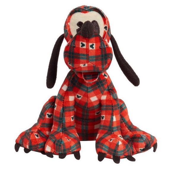 Disney100 Years of Wonder Retro Reimagined Plaid Fleece Plush Collector Set 5pk - Picture 8 of 11